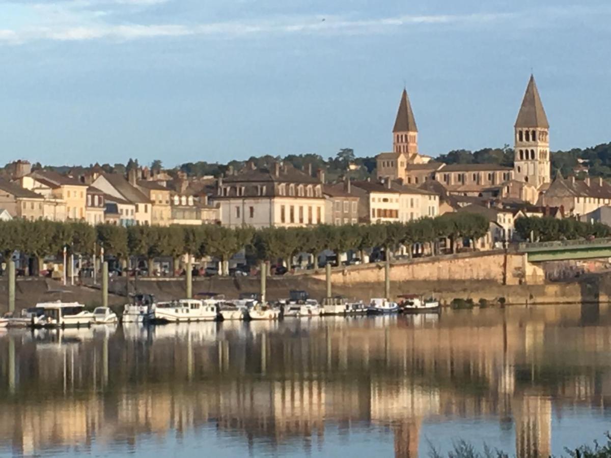 Les jardins de la Saône Tournus Exterior foto